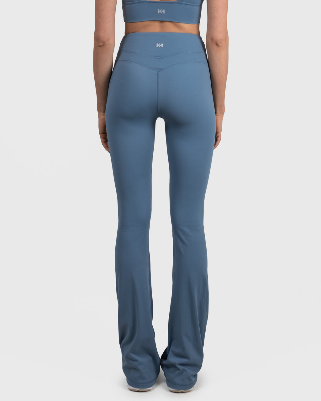 Straight High-Rise Leggings - Blue