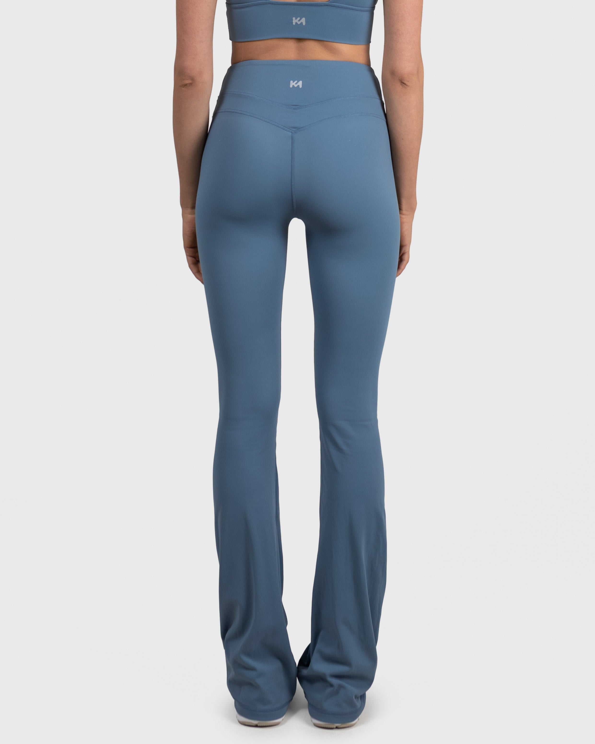 Straight High-Rise Leggings - Blue